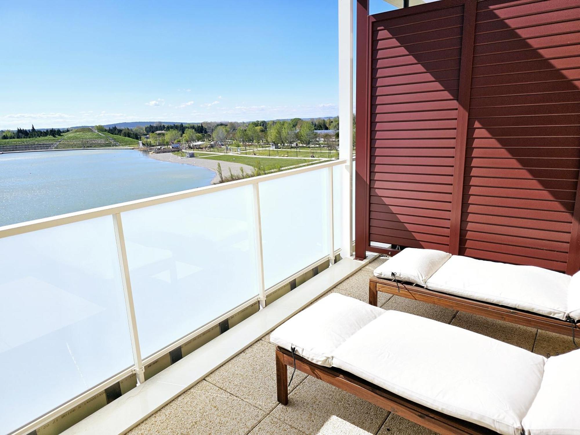 Lakeside Provence - Appartement Classe 4 Etoiles, Vue Sur Le Lac, Parking Sous-Sol, Double Clim มงโตซ์ ภายนอก รูปภาพ